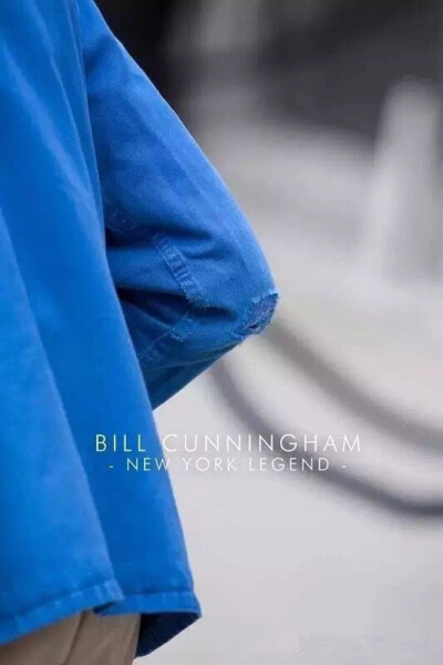 “街拍鼻祖”Bill Cunningham
《我们都为比尔着盛装》