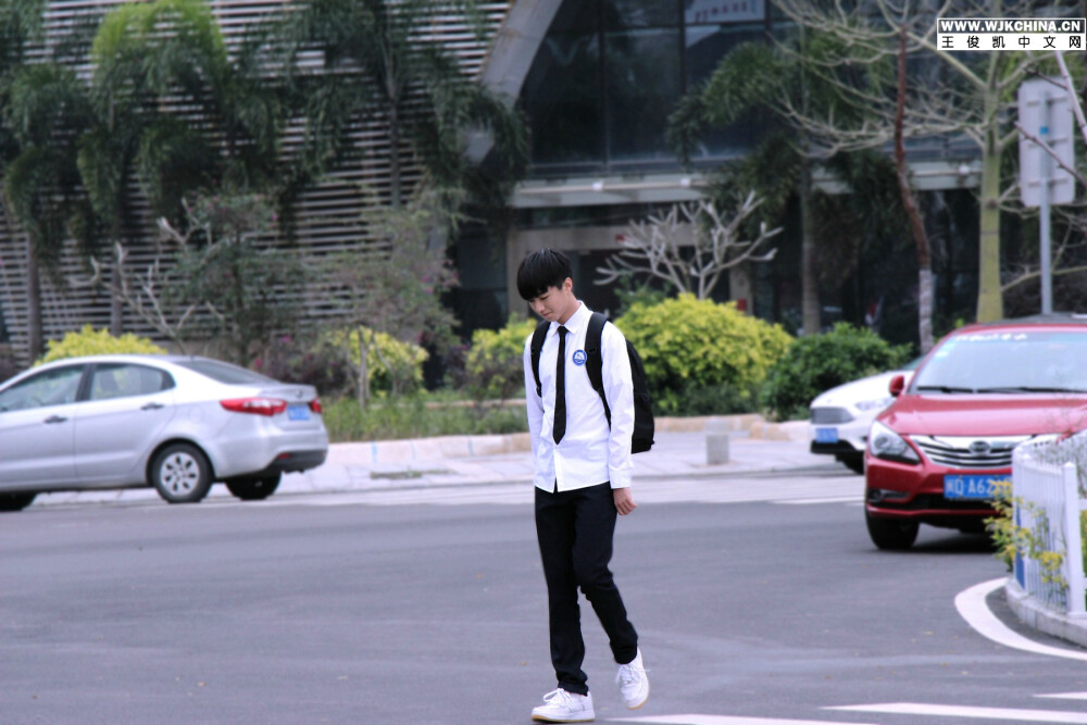 #TFBOYS王俊凯##王俊凯##TFBOYS# 超少年密码拍摄cr：王俊凯中文网