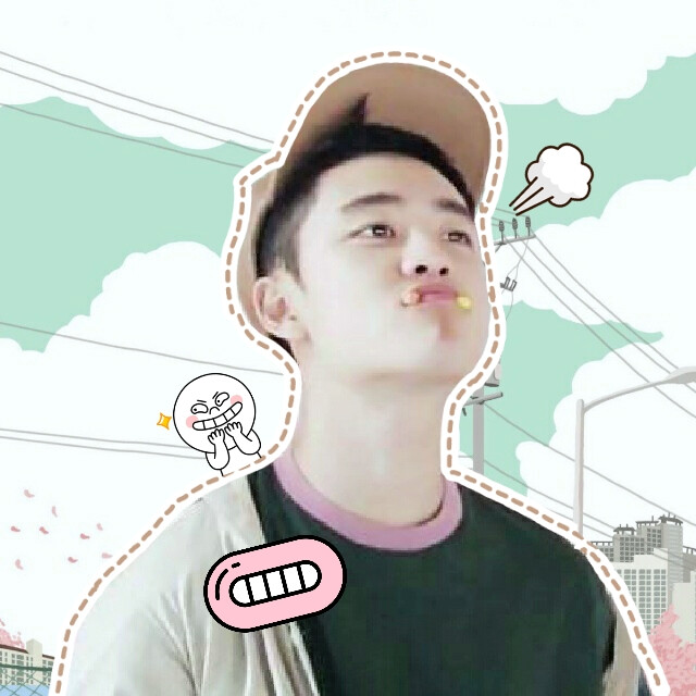 exo头像，帅萌合一