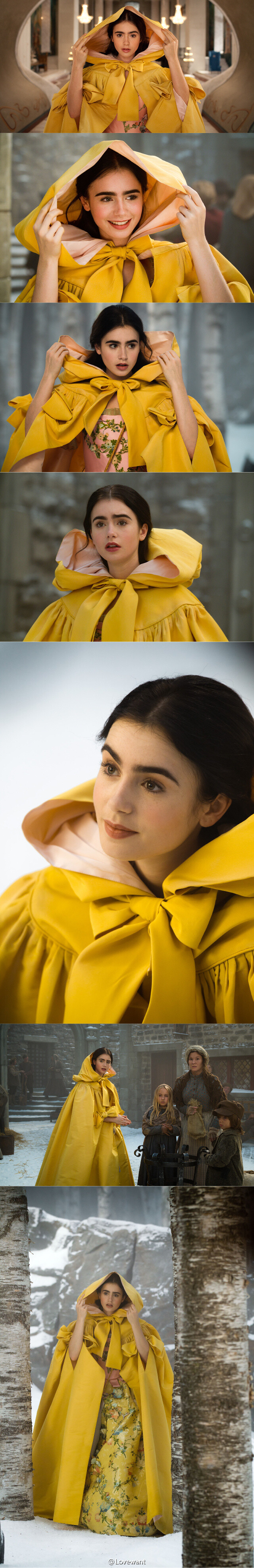 粗眉毛小公主Lily Collins 最美的"白雪公主" 