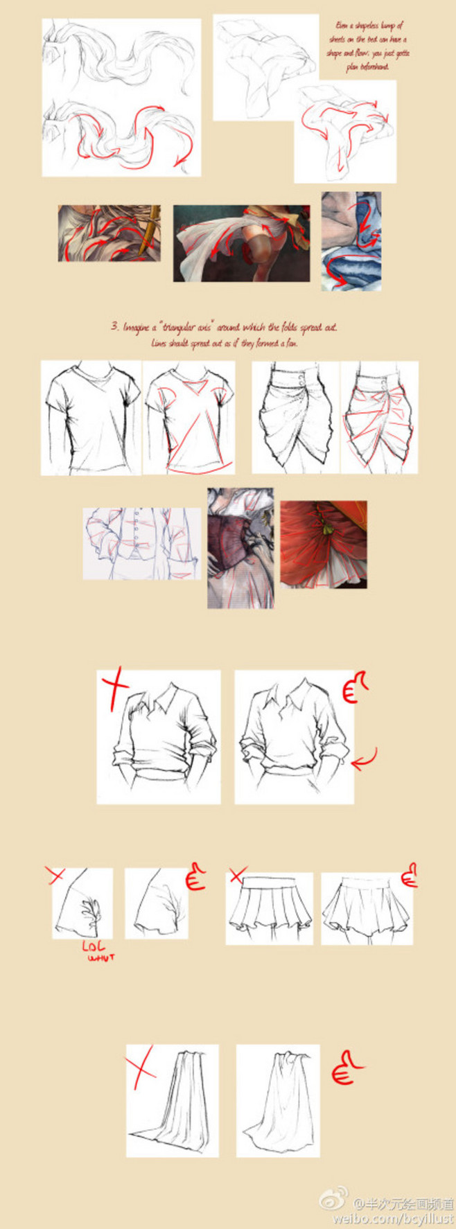 服装设计十八种褶皱图片