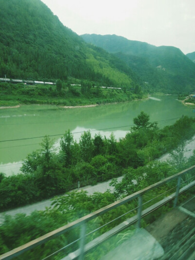 美丽的沿途风景