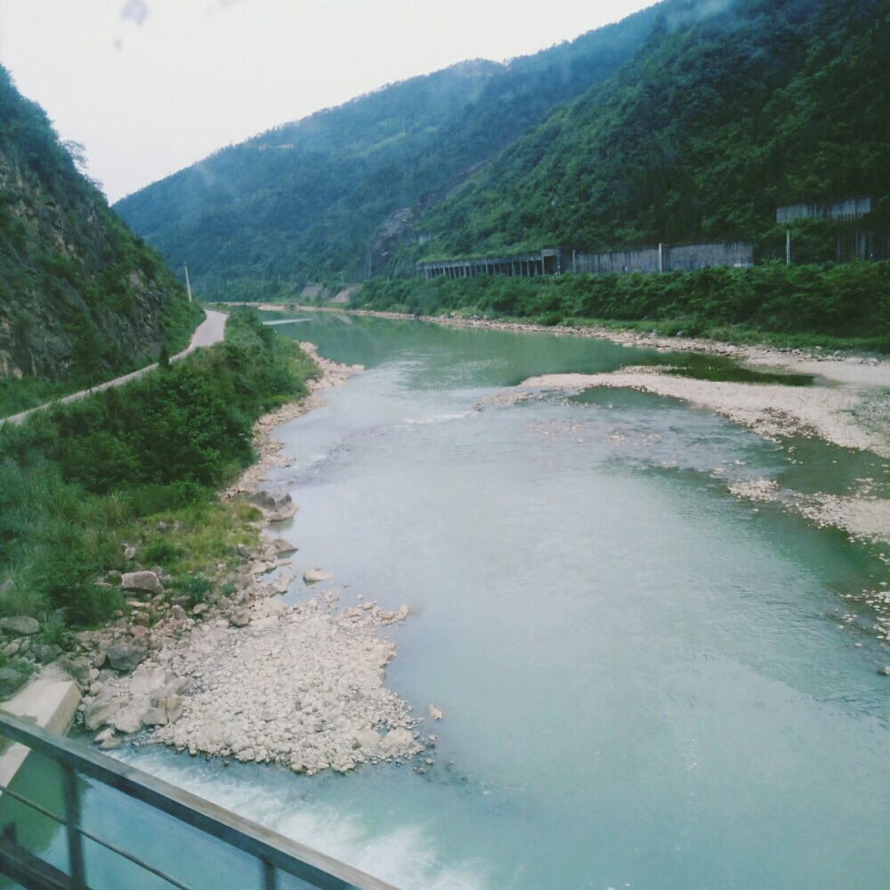 美丽的沿途风景