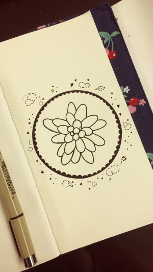 小琢手绘，手绘教程，手帐，简笔画