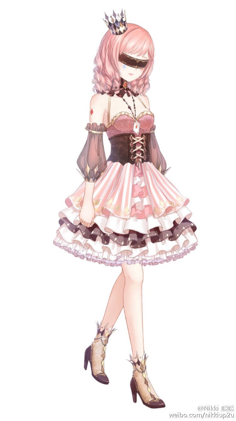 愚人节 原博暖暖环游世界 少女 换装 手游 服装 设计 萝莉 素材 壁纸