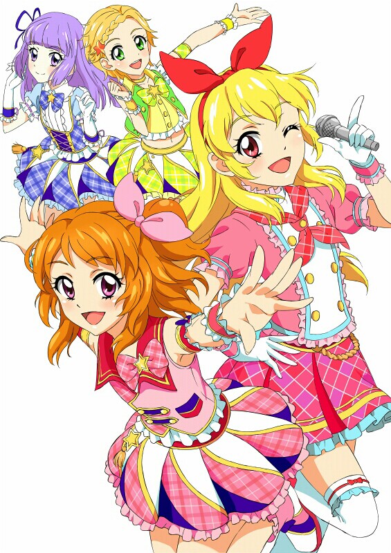 偶像活動!アイカツ!aikatsu! 冰上堇 新條雛希 大空明裡 星宮莓