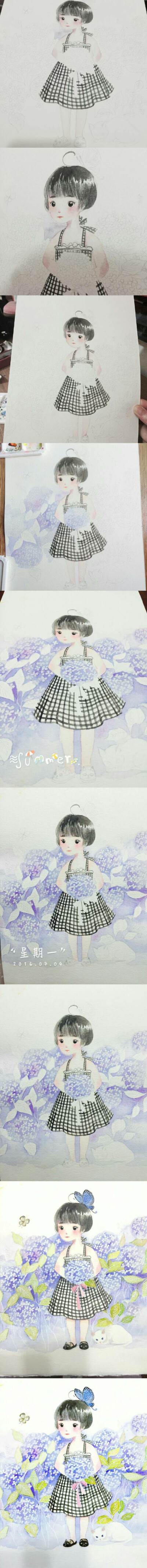 「水彩教程」O(∩_∩)O
