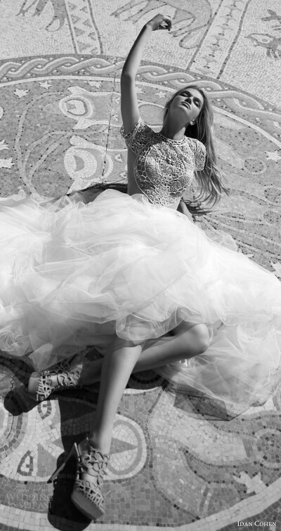 以色列知名婚纱设计师品牌 Idan Cohen 发布2017婚纱预览系列，设计师在新季带来令人赞叹的细节设计，迷你蕾丝披肩、美丽的蝴蝶结、梦幻般的背部花卉“脊柱”设计，相信每位看过的新娘都会为之迷恋。