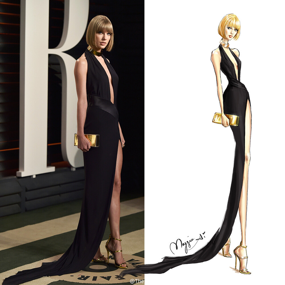 My fav looks3 at the Oscars 2016.
Taylor Swift in Alexandre Vauthier.