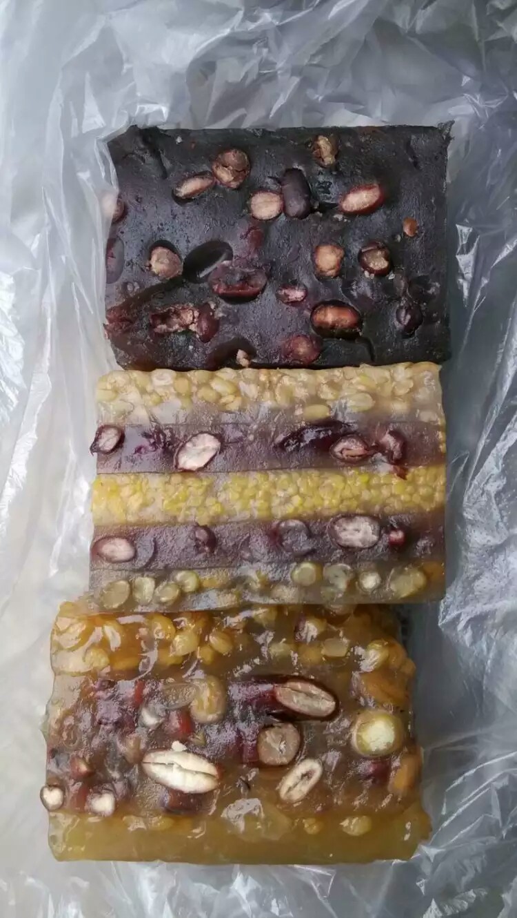 红豆糕与五谷糕