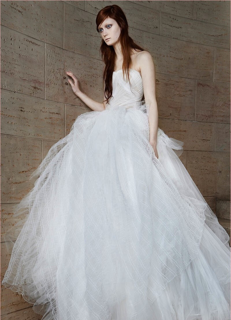 婚纱女王王薇薇Vera Wang 2015春夏婚纱系列型录