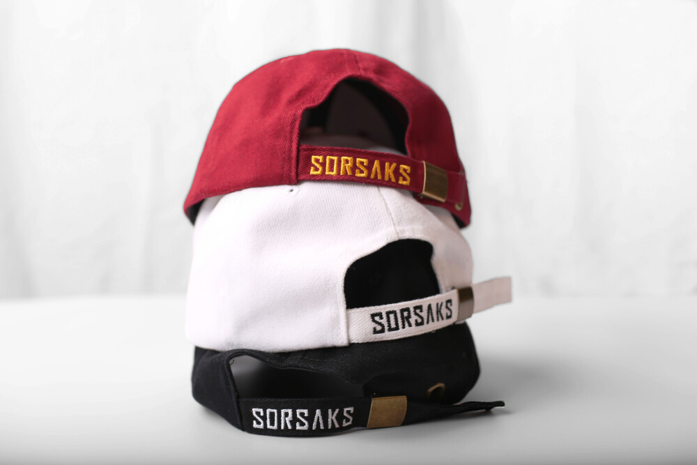 SORSAKS 2016SS 三色弯檐棒球帽