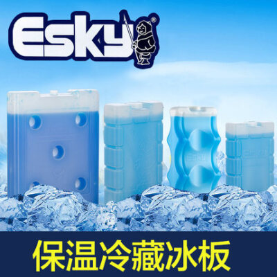 Esky 保温箱冰袋冰砖冰板 冰晶盒制冷直板蓝冰 超强冷藏