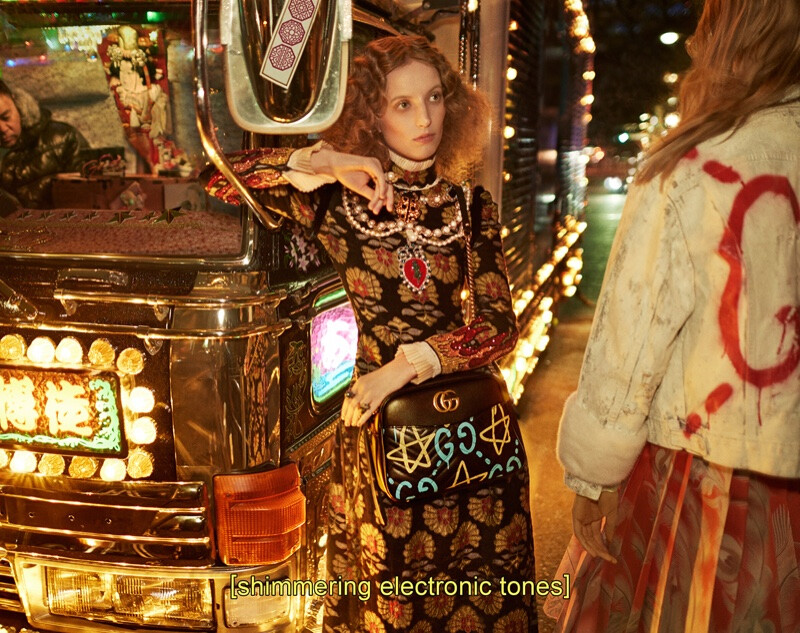 Petra Collins stars in Gucci's fall 2016 ad campaign