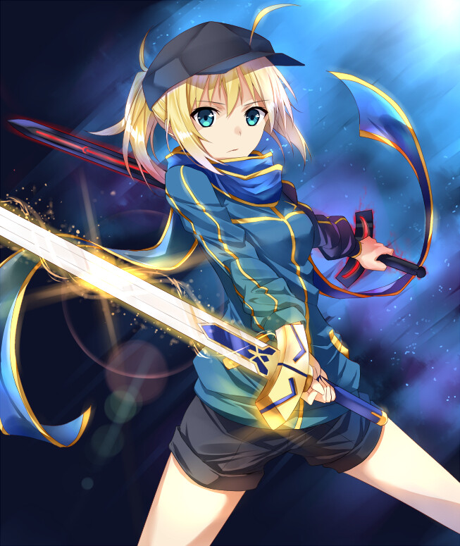 便服saber fate(转自zerochan)