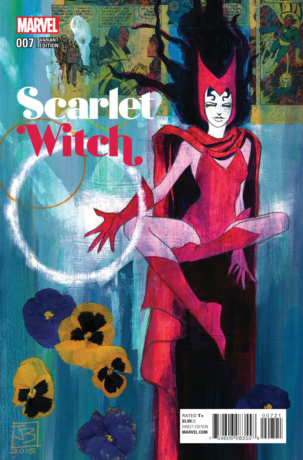 Scarlet Witch #7 'Classic' variant by June Brigman