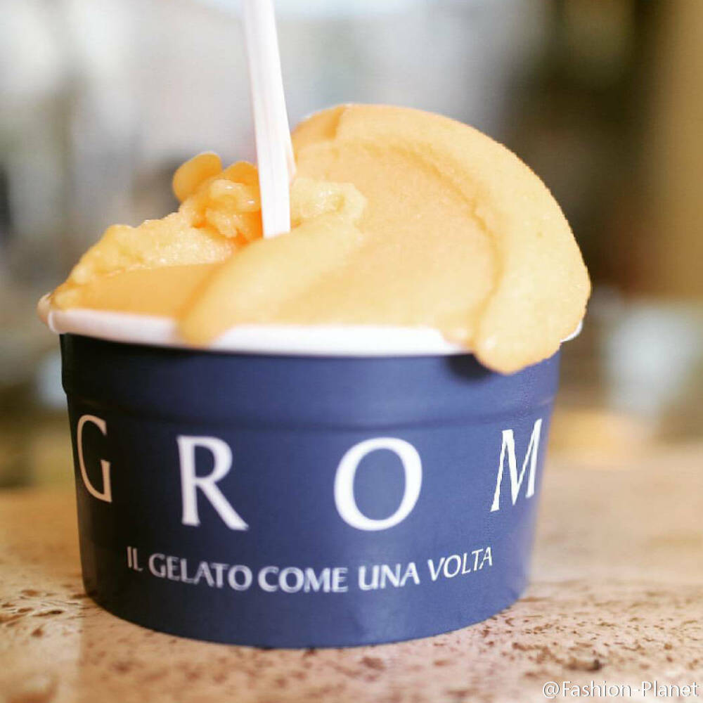 ※ Foodie ※ GROM 意大利最具人气的 gelato 连锁店，传说中的纯天然材料＋不发胖冰淇淋，是去意大利绝对不能错过的美味哦～