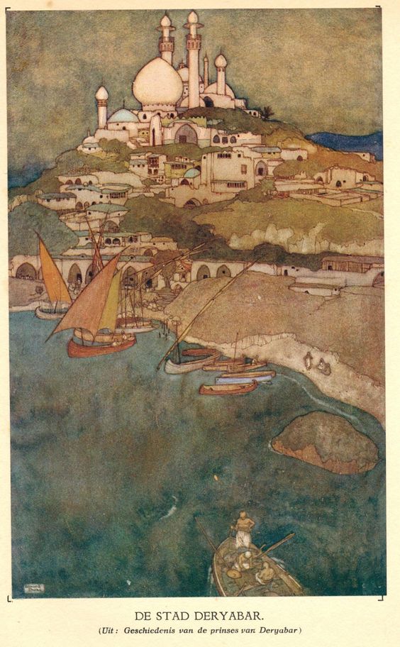 Edmund Dulac. 1001 nights