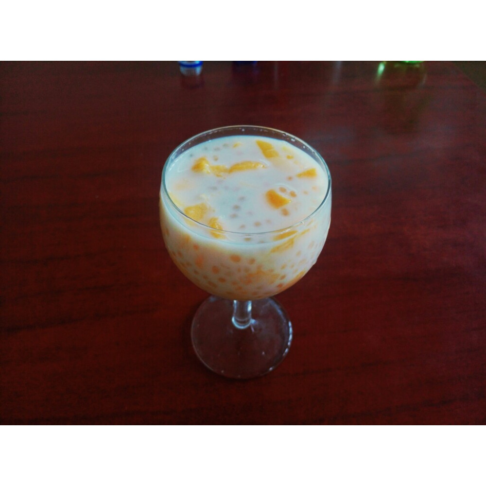 自制芒果西米露