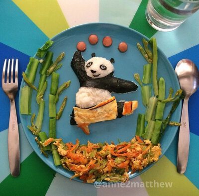 大熊猫主题美食