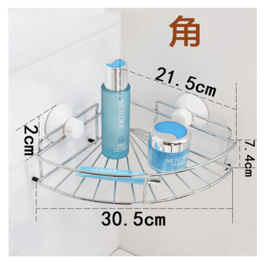 【收纳】 强力吸盘置物架；浴室角落架；
【京东】曼斯菲尔49元