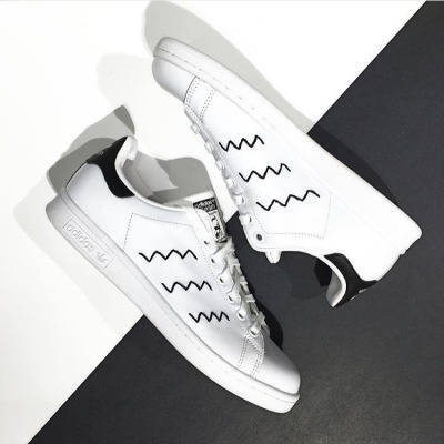 Adidas stan smith zigzag 条纹款