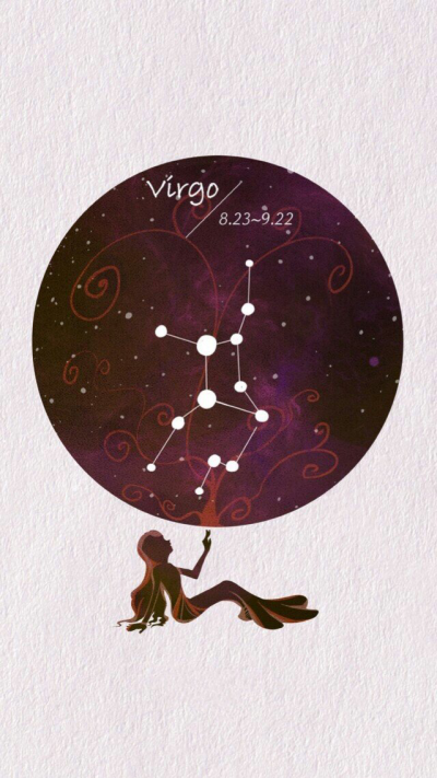 处女座，星座，壁纸
