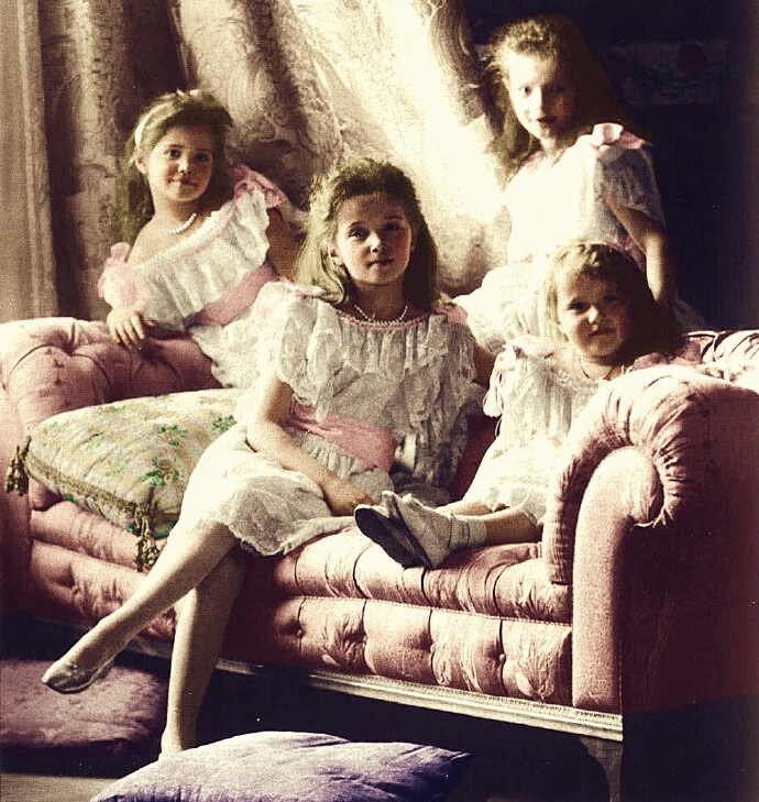 末代红颜——被处决的四位沙俄公主（彩色版）