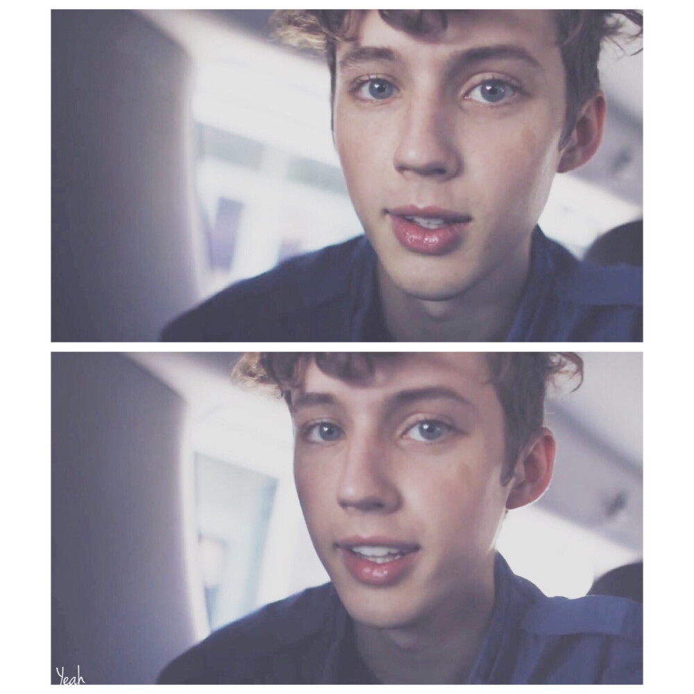 troye sivan 戳爷 big eyes boy