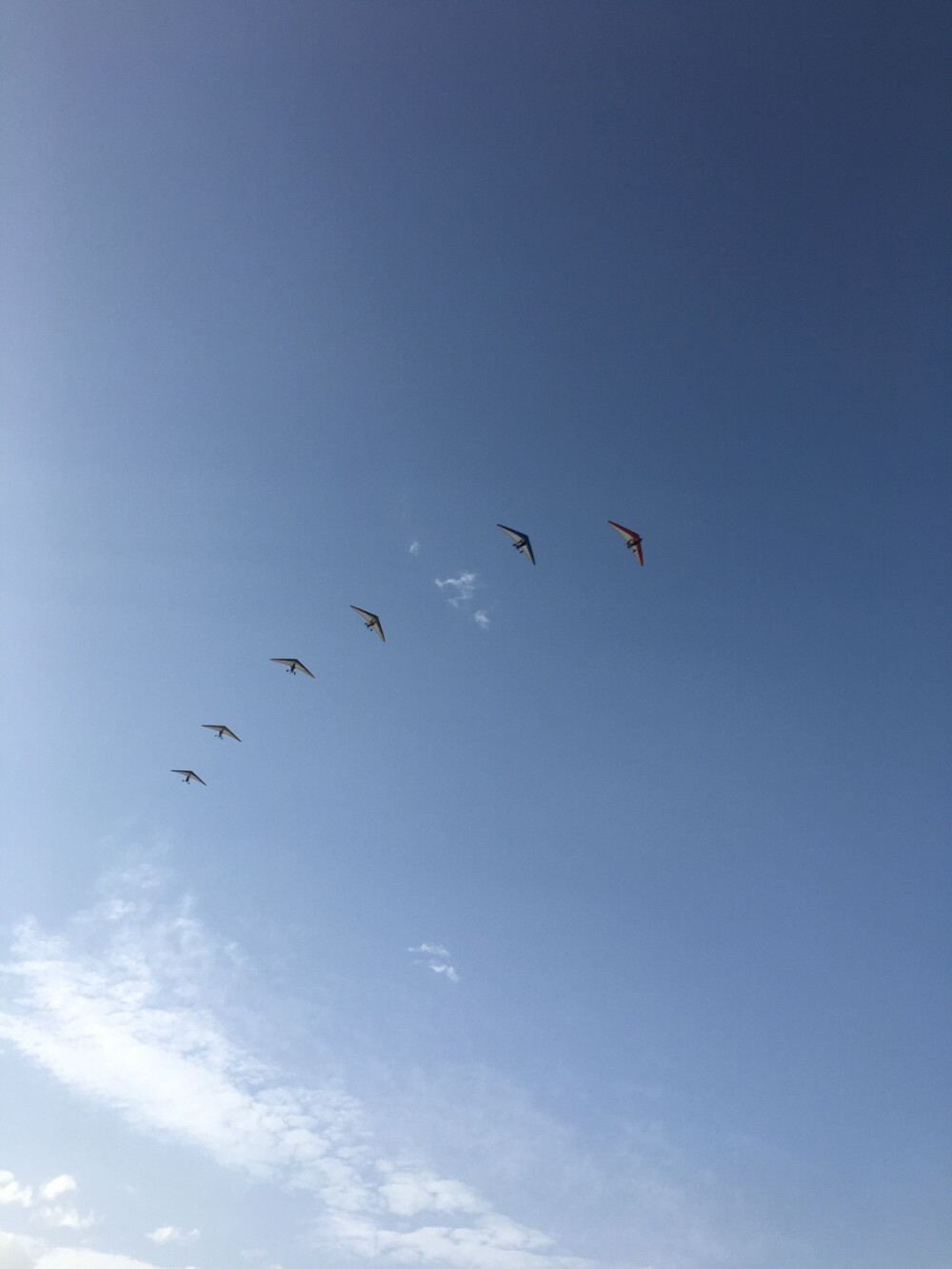 空中的滑翔机～2016.7.10敦煌鸣沙山