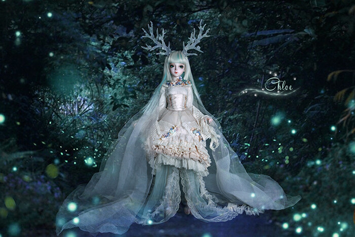 BJD 人形娃娃 球形关节娃娃 神秘 惊艳 SD