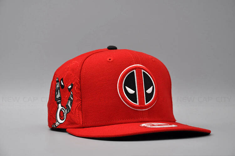 NE 联名 MARVEL 漫威 Deadpool 死侍 限量款 棒球帽 SNAPBACK