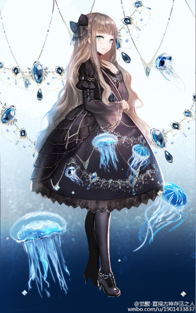 海中珍宝lolita 画师：觉醒 ID：838019