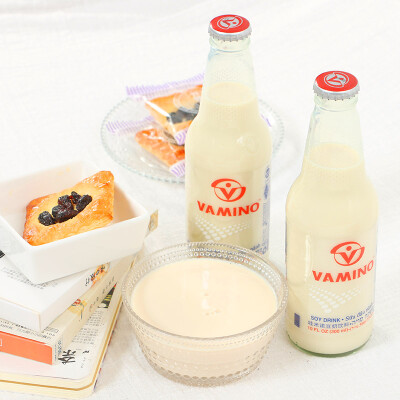 泰国原装进口饮料 Vamino哇米诺 维他奶豆奶 原味豆奶300ml
