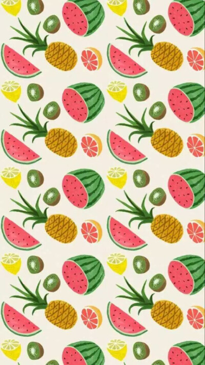 西瓜菠萝壁纸(๑• . •๑)
