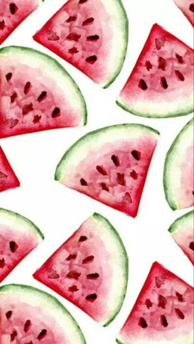 西瓜手绘壁纸