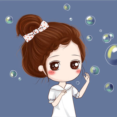小薇吹泡泡