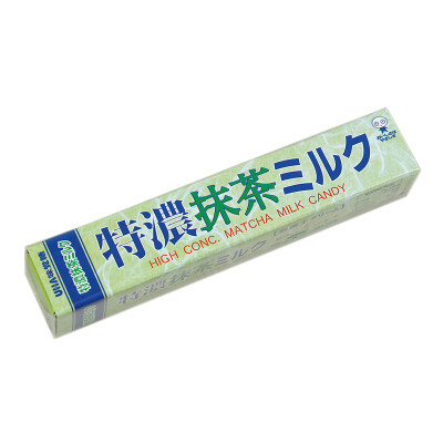 日本进口零食 UHA悠哈味觉糖特浓抹茶味牛奶糖糖果40g