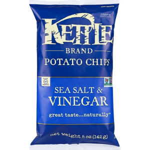 【美国进口Kettle海盐醋味薯片】