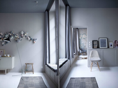 【巴黎十一区浅灰格调公寓】作为法国时装品牌Marie Sixtine的艺术总监Sandrine Place为其公司设计了一处的新的公寓。 这间公寓名叫Chez Marie Sixtine（西斯廷教堂的婚礼），坐落在巴黎十一区Charonne街，位于其品牌…