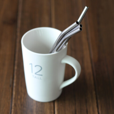304不锈钢吸管带螺纹吸管 搅拌棒果汁吸管咖啡吸管