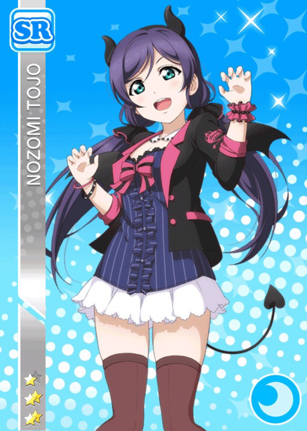 love live 新r/sr/ur卡 小恶魔系列觉醒前后