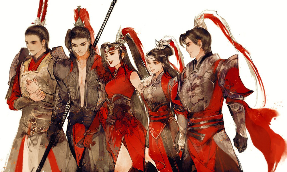 绘师：伊吹鸡腿子＃剑网三同人插画＃