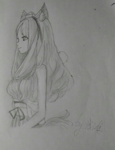 这张我还是超满意的！毕竟画出了眼睛！