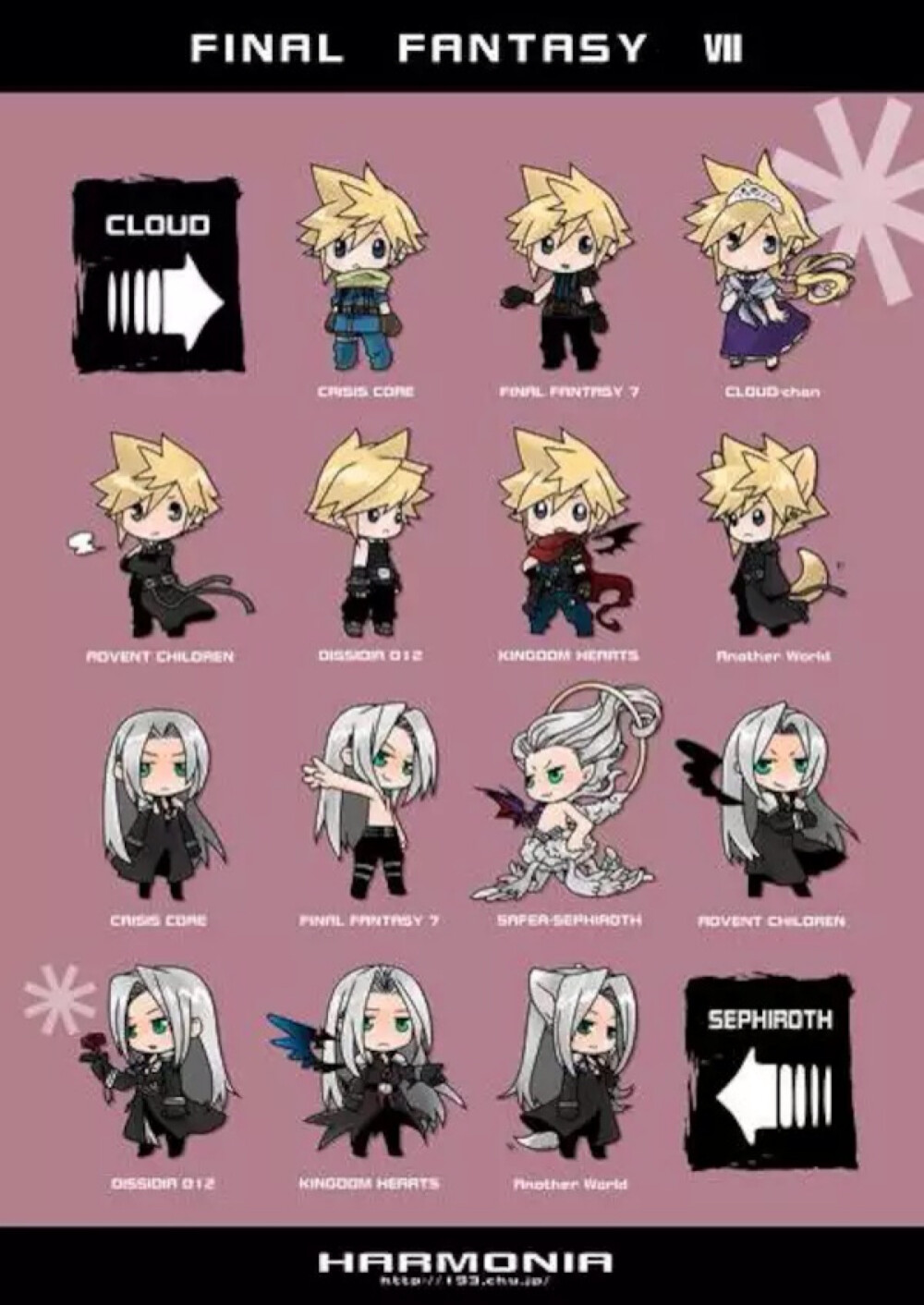 Sephiroth&Cloud