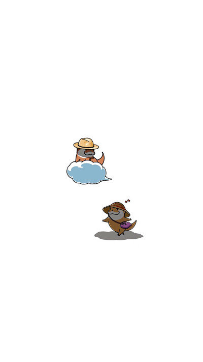 卡通海狮壁纸