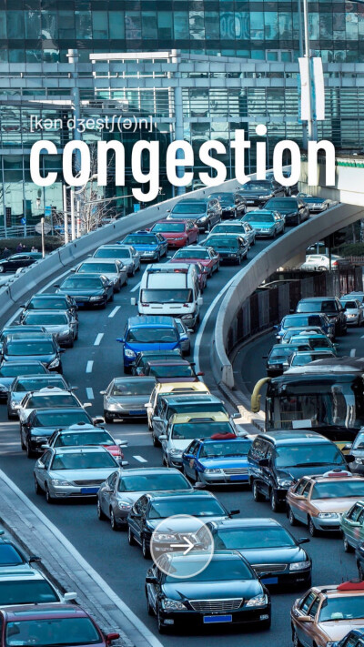 单词图片打卡congestion