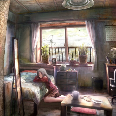 #宅#好喜欢这种宅宅又悠然的感觉