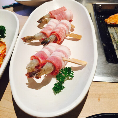 培根裹大虾
