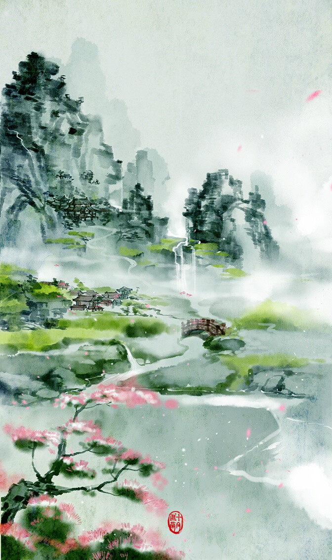 唯美 古风 手绘1评论73更多